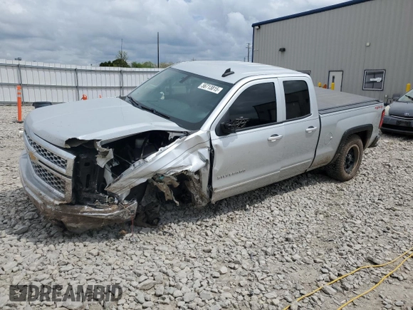 2015 Chevrolet Silverado 1500 LT with VIN 1GCVKREH1FZ415464, listed as a Copart auction lot 56713815 with 86,675 mi miles and Non Repairable. Bid and sale history available at DreamBid. Image 1.
