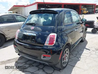2015 FIAT 500 Sport z VIN 3C3CFFBR1FT753692, wystawiony jako IAAI lot #42587321 z przebiegiem 61 131 mil mil oraz . Historia ofert i sprzedaży dostępna na DreamBid. Obrazek 4.