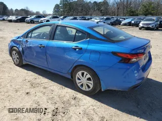2021 Nissan Versa S with VIN 3N1CN8DV0ML907362, listed as a Copart auction lot 46853095 with 51,868 mi miles and Salvage Title. Bid and sale history available at carsss.com. Image 2.