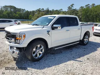 2023 Ford F-150 XL with VIN 1FTEW1CP5PFD17461, listed as a Copart auction lot 51911735 with 27,427 mi miles and Salvage Title. Bid and sale history available at carsss.com. Image 1.