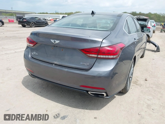 2016 Hyundai Genesis 3.8L with VIN KMHGN4JE1GU135505, listed as a IAAI auction lot 42085056 with 61,611 mi miles and . Bid and sale history available at DreamBid. Image 4.