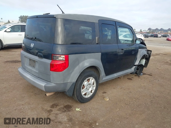 2005 Honda Element LX with VIN 5J6YH17395L013265, listed as a IAAI auction lot 41505602 with 135,515 mi miles and . Bid and sale history available at DreamBid. Image 4.