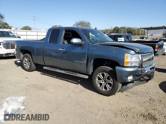 2010 Chevrolet Silverado 1500 LT with VIN 1GCSCSE04AZ142806, listed as a Copart auction lot 42185915 with 171,300 mi miles and Salvage Title. Bid and sale history available at DreamBid. Image 4.