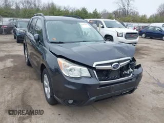 2014 Subaru Forester 2.5i Limited with VIN JF2SJAJC1EH517094, listed as a IAAI auction lot 41953103 with 145,122 mi miles. Bid and sale history available at carsss.com. Image 1.