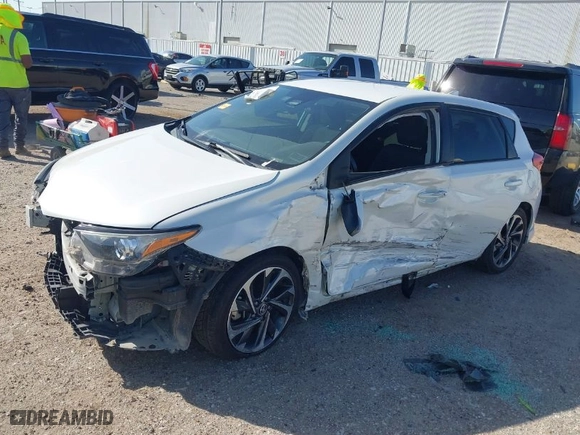 2017 Toyota Corolla iM with VIN JTNKARJE4HJ551442, listed as a IAAI auction lot 41829072 with 97,666 mi miles. Bid and sale history available at carsss.com. Image 15.