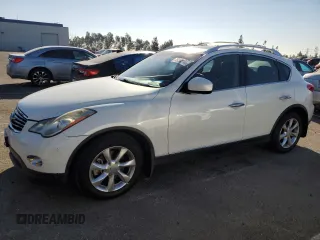 2008 Infiniti EX Journey with VIN JNKAJ09E28M304496, listed as a Copart auction lot 75262104 with 156,435 mi miles and Clean Title. Bid and sale history available at carsss.com. Image 1.