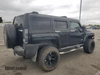 2008 Hummer H3 with VIN 5GTEN33E688229496, listed as a Copart auction lot 75712894 with 187,879 mi miles and Clean Title. Bid and sale history available at DreamBid. Image 3.