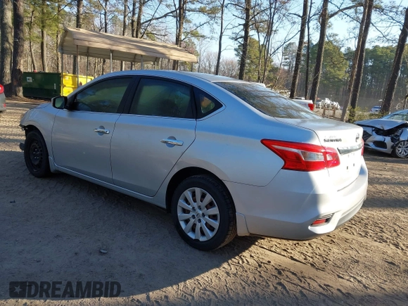 2017 Nissan Sentra S with VIN 3N1AB7AP0HY233786, listed as a IAAI auction lot 41734375 with 82,241 mi miles. Bid and sale history available at carsss.com. Image 3.