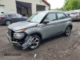 2023 Hyundai Venue SEL with VIN KMHRC8A34PU211884, listed as a Copart auction lot 59784745 with 48,538 mi miles and Salvage title. Bid and sale history available at DreamBid. Image 1.