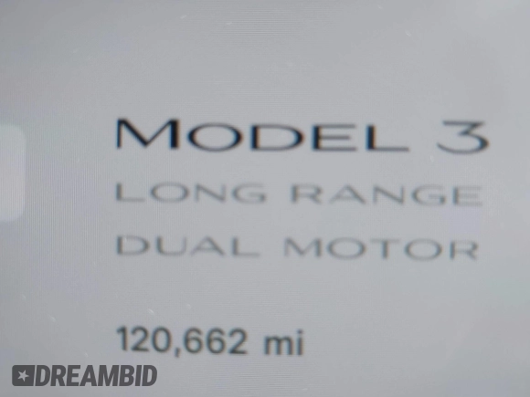 2018 Tesla Model 3 Long Range Battery with VIN 5YJ3E1EB7JF108519, listed as a IAAI auction lot 41835266 with 120,662 mi miles and . Bid and sale history available at DreamBid. Image 15.