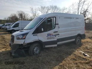 2019 Ford Transit with VIN 1FTYR2CM9KKA45612, listed as a Copart auction lot 48979925 with Not Provided miles and Salvage Title. Bid and sale history available at carsss.com. Image 1.