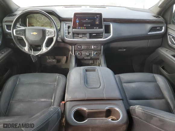 2021 Chevrolet Tahoe LS with VIN 1GNSCMKD4MR299752, listed as a Copart auction lot 50038445 with 69,349 mi miles and Salvage Title. Bid and sale history available at carsss.com. Image 8.
