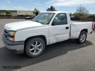 2006 Chevrolet Silverado 1500 Work Truck with VIN 3GCEC14X06G260221, listed as a Copart auction lot 52579015 with 371,882 mi miles and Salvage Title. Bid and sale history available at carsss.com. Image 1.