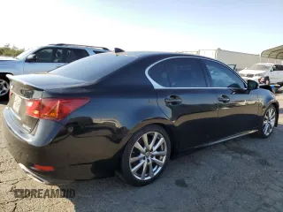 2015 Lexus GS 350 with VIN JTHBE1BL0FA009001, listed as a Copart auction lot 77624574 with 110,969 mi miles and Salvage Title. Bid and sale history available at carsss.com. Image 3.
