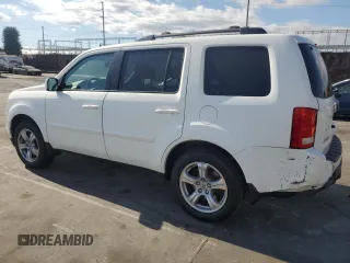 2014 Honda Pilot EX-L with VIN 5FNYF3H77EB018900, listed as a Copart auction lot 85947924 with 74,842 mi miles and Salvage Title. Bid and sale history available at DreamBid. Image 2.