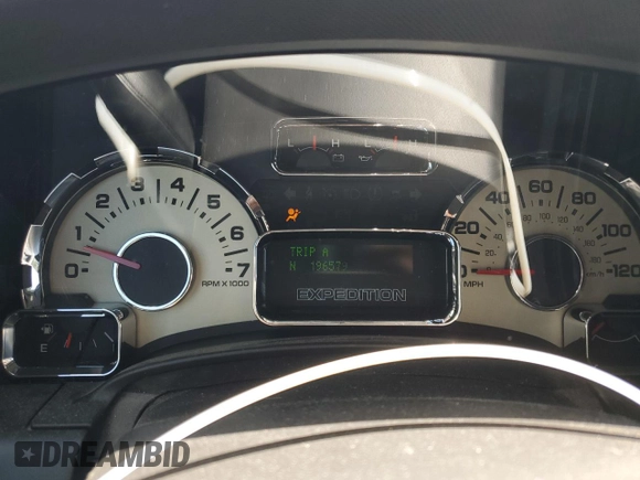 2010 Ford Expedition Limited with VIN 1FMJU1K56AEA17182, listed as a Copart auction lot 52529205 with 196,579 mi miles and Salvage title. Bid and sale history available at DreamBid. Image 9.