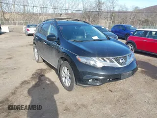 2014 Nissan Murano S with VIN JN8AZ1MW6EW519674, listed as a IAAI auction lot 41702608 with 188,576 mi miles. Bid and sale history available at carsss.com. Image 1.