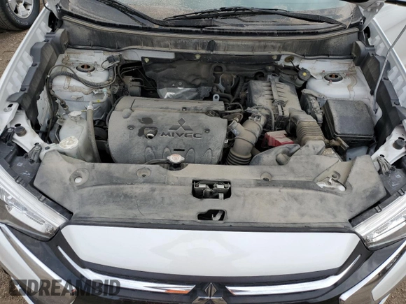 2018 Mitsubishi Outlander Sport ES 2.0 with VIN JA4AR3AU1JZ017720, listed as a Copart auction lot 50654725 with 99,038 mi miles and Salvage Title. Bid and sale history available at carsss.com. Image 12.
