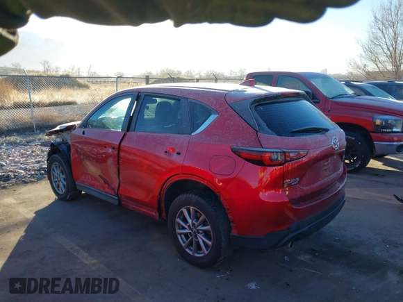 2022 Mazda CX-5 2.5 S Preferred Package with VIN JM3KFBCM2N1547930, listed as a IAAI auction lot 41325374 with 53,004 mi miles. Bid and sale history available at carsss.com. Image 3.