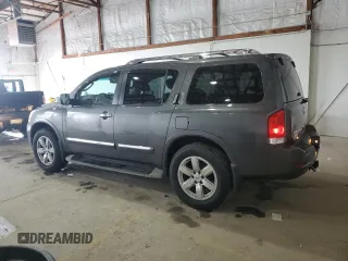 2012 Nissan Armada Platinum z VIN 5N1AA0NE9CN613789, wystawiony jako Copart lot #55098845 z przebiegiem 255 741 mil mil oraz Szkoda całkowita • Salvage title. Historia ofert i sprzedaży dostępna na DreamBid. Obrazek 2.