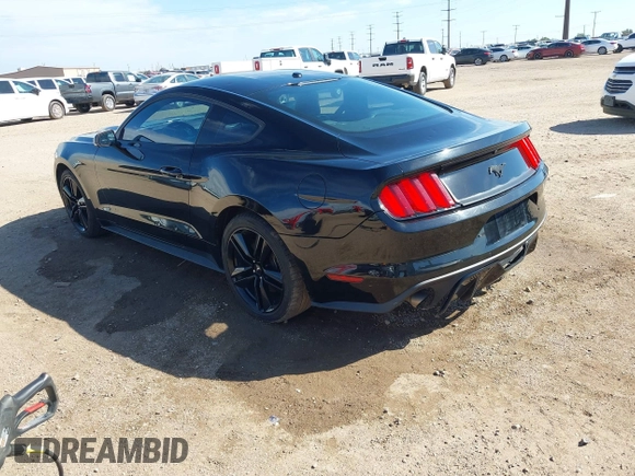 2015 Ford Mustang EcoBoost z VIN 1FA6P8TH9F5355840, wystawiony jako IAAI lot #42552910 z przebiegiem 96 422 mil mil oraz . Historia ofert i sprzedaży dostępna na DreamBid. Obrazek 3.