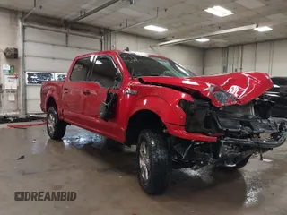 2020 Ford F-150 XL with VIN 1FTEW1E57LKE84045, listed as a IAAI auction lot 41497649 with 91,567 mi miles. Bid and sale history available at carsss.com. Image 1.