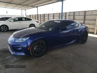 2023 Toyota GR86 Premium with VIN JF1ZNBE18P9750571, listed as a Copart auction lot 64819524 with 17,712 mi miles and Salvage Title. Bid and sale history available at carsss.com. Image 1.