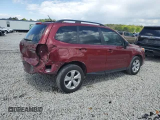 2015 Subaru Forester 2.5i with VIN JF2SJABC9FH460210, listed as a Copart auction lot 52627665 with 62,086 mi miles and Salvage Title. Bid and sale history available at carsss.com. Image 3.