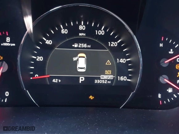 2019 Kia Sorento EX V6 with VIN 5XYPHDA52KG478927, listed as a IAAI auction lot 41822495 with 33,052 mi miles. Bid and sale history available at carsss.com. Image 15.