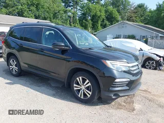 2016 Honda Pilot EX-L with VIN 5FNYF6H56GB061837, listed as a IAAI auction lot 42557869 with 150,519 mi miles and . Bid and sale history available at DreamBid. Image 1.