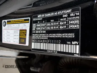 2016 Mercedes-Benz GLC with VIN WDC0G4JBXGF111112, listed as a Copart auction lot 51819175 with 156,288 mi miles and Salvage Title. Bid and sale history available at carsss.com. Image 14.