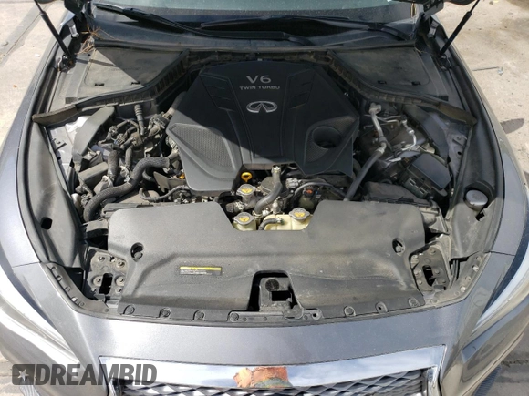 2021 Infiniti Q50 Luxe z VIN JN1EV7BR7MM752758, wystawiony jako Copart lot #55964125 z przebiegiem 86 027 mil mil oraz Szkoda całkowita • Salvage title. Historia ofert i sprzedaży dostępna na DreamBid. Obrazek 11.