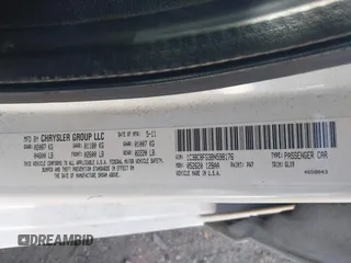 2011 Chrysler 200 S with VIN 1C3BC8FG3BN598176, listed as a IAAI auction lot 41869108 with 186,793 mi miles. Bid and sale history available at carsss.com. Image 9.