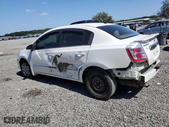 2012 Nissan Sentra 2.0 with VIN 3N1AB6AP0CL736279, listed as a Copart auction lot 55273885 with 127,037 mi miles and Non repairable. Bid and sale history available at DreamBid. Image 2.