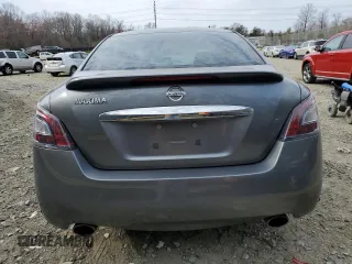 2014 Nissan Maxima SV with VIN 1N4AA5AP9EC912163, listed as a Copart auction lot 49974195 with 125,084 mi miles and Salvage title. Bid and sale history available at DreamBid. Image 6.