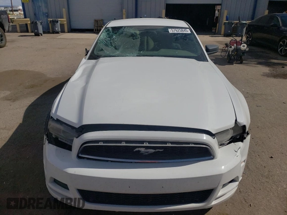 2014 Ford Mustang V6 with VIN 1ZVBP8AM4E5321289, listed as a Copart auction lot 57625845 with 143,127 mi miles and Salvage title. Bid and sale history available at DreamBid. Image 5.