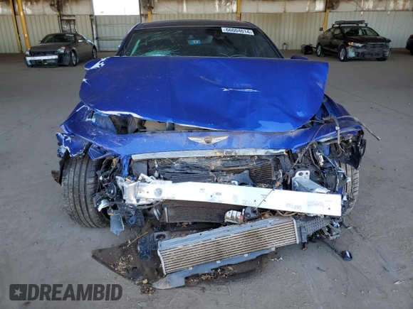 2019 Genesis G70 3.3T Advanced with VIN KMTG34LE2KU032322, listed as a Copart auction lot 66004014 with 24,852 mi miles and Salvage Title. Bid and sale history available at carsss.com. Image 5.