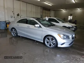 2018 Mercedes-Benz CLA with VIN WDDSJ4EB0JN570307, listed as a Copart auction lot 52565745 with 62,983 mi miles and Salvage Title. Bid and sale history available at carsss.com. Image 4.