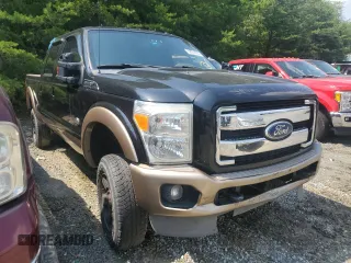 2011 Ford F-350 XL with VIN 1FT8W3BT7BEB07224, listed as a Copart auction lot 62005635 with 186,971 mi miles and Clean title. Bid and sale history available at DreamBid. Image 4.