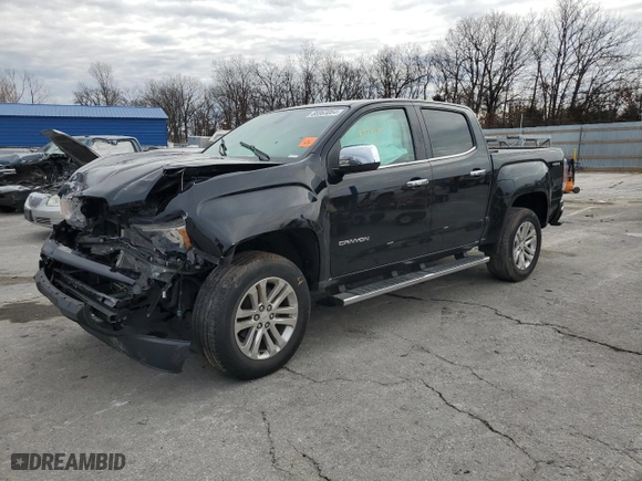 2017 GMC Canyon 4WD SLT with VIN 1GTG6DEN5H1298320, listed as a Copart auction lot 86963064 with 0 mi miles and Salvage Title. Bid and sale history available at carsss.com. Image 1.