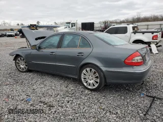 2007 Mercedes-Benz E-Class 3.5L with VIN WDBUF56X37B067478, listed as a Copart auction lot 47655875 with 0 mi miles and Salvage Title. Bid and sale history available at carsss.com. Image 2.