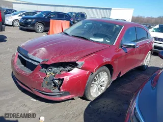 2011 Chrysler 200 Limited with VIN 1C3BC2FG5BN580274, listed as a IAAI auction lot 41750215 with 182,310 mi miles. Bid and sale history available at carsss.com. Image 2.