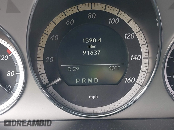 2009 Mercedes-Benz C-Class 3.0L Sport with VIN WDDGF54X49R061724, listed as a IAAI auction lot 41600801 with 91,637 mi miles. Bid and sale history available at carsss.com. Image 15.
