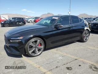 2024 Genesis G70 Sport Advanced with VIN KMTG54SE3RU137375, listed as a Copart auction lot 73545274 with 1,702 mi miles and Salvage Title. Bid and sale history available at carsss.com. Image 1.