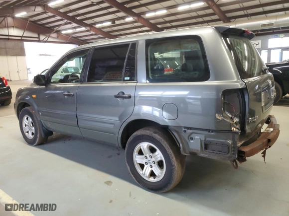 2007 Honda Pilot LX with VIN 5FNYF181X7B028436, listed as a Copart auction lot 52872865 with 203,708 mi miles and Salvage Title. Bid and sale history available at carsss.com. Image 2.