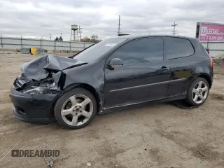 2008 Volkswagen Rabbit S with VIN WVWAA71K18W046925, listed as a Copart auction lot 79713534 with 216,565 mi miles and Salvage Title. Bid and sale history available at carsss.com. Image 1.