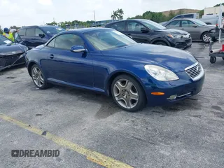 2006 Lexus SC 430 with VIN JTHFN48Y569001385, listed as a IAAI auction lot 42622825 with 61,002 mi miles and . Bid and sale history available at DreamBid. Image 1.