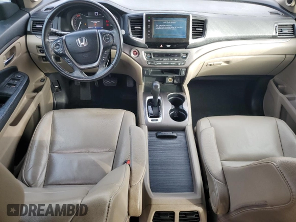 2016 Honda Pilot EX-L with VIN 5FNYF5H71GB034413, listed as a Copart auction lot 50452695 with 118,907 mi miles and Salvage Title. Bid and sale history available at DreamBid. Image 8.