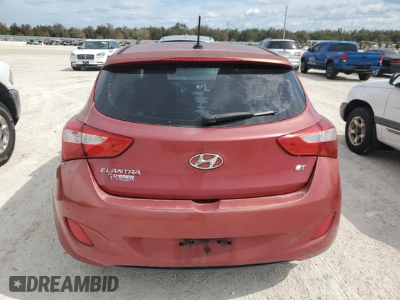2014 Hyundai Elantra GT with VIN KMHD35LH6EU232931, listed as a Copart auction lot 78301864 with 89,306 mi miles and Salvage Title. Bid and sale history available at carsss.com. Image 6.