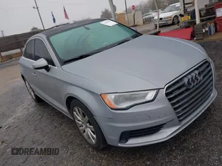 2016 Audi A3 2.0T Premium Plus with VIN WAUE8GFF7G1098643, listed as a IAAI auction lot 41584567 with 170,521 mi miles. Bid and sale history available at carsss.com. Image 1.